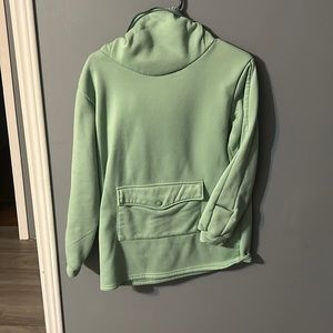 light green frog sweatshirt size s oversized